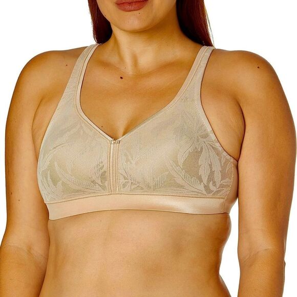 Playtex 18 hr new super soft cool & breathable 4 way support bra 4690 44C taupe - Picture 1 of 7